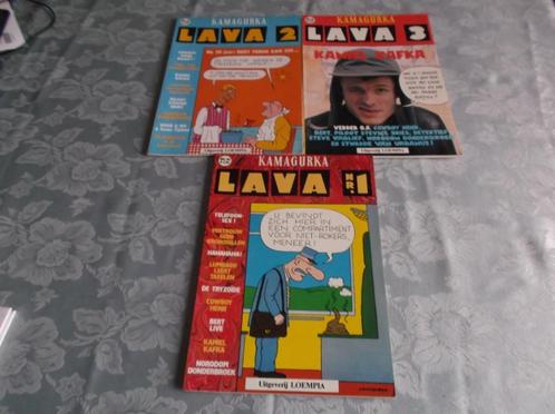 Kamagurka Lava 1-2-3, Livres, BD, Plusieurs BD, Enlèvement ou Envoi