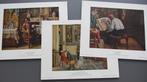 Soubry prenten kunstschilders o.a. Rubens, Van Eyck enz ..., Ophalen of Verzenden, Zo goed als nieuw, Prent