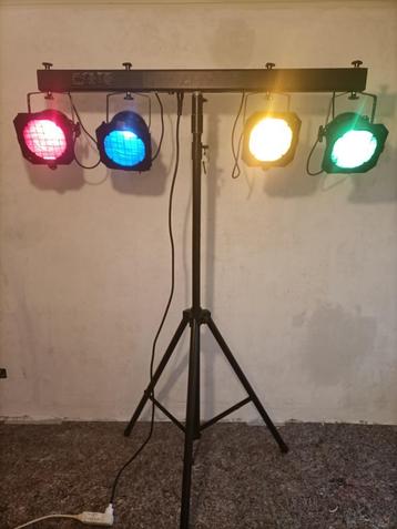 Botex T4 fourbar par56 - lichtset, Enlèvement, Utilisé, Lumières