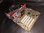 Pentium 4 Moederbord, 3GHz, 512MB RAM, Radeon 7000, Computers en Software, Ophalen of Verzenden, Diverse