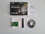 Asus PCE-N15 PCI-E WiFi adapter, Ophalen of Verzenden, Gebruikt, Intern, Asus
