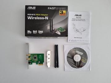 Asus PCE-N15 PCI-E WiFi adapter beschikbaar voor biedingen