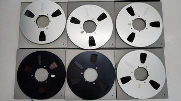 5x Revox 26,5cm Reel to Reel spoelen / Bandopnemer REVOX Zwa, Enlèvement