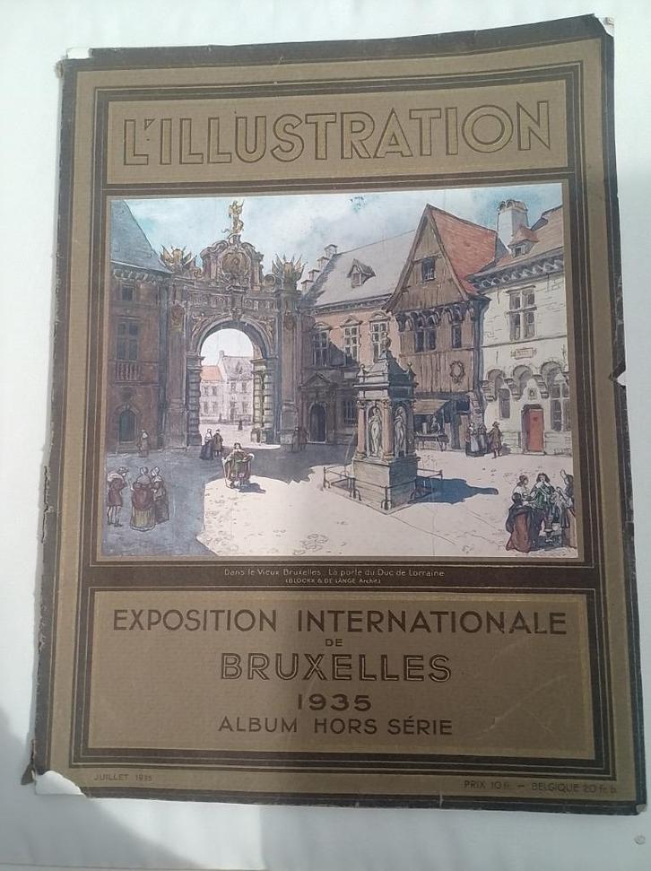 L illustration, Exposition de Bruxelles, n4812, 25 mai 1935, Antiek en Kunst, Antiek | Boeken en Manuscripten, Ophalen of Verzenden