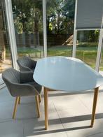 Uitschuifbare tafel, Ophalen, Gebruikt, Vijf personen of meer, Rond