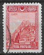 Turkije 1926 - Yvert 702 - Citadel van Ankara - 6 gr. (ST), Verzenden, Gestempeld