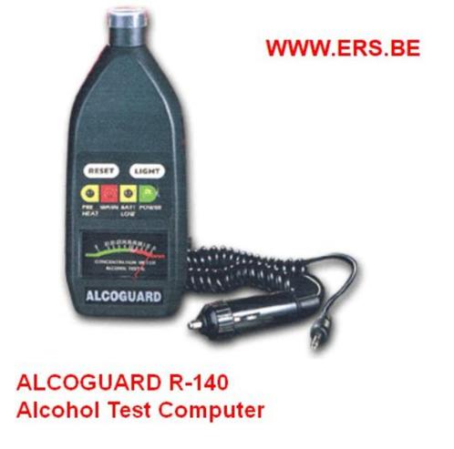 Alcohol-Tester ALCOGUARD R-140, Autos, Autos Autre, Particulier, Électrique, Noir, Enlèvement ou Envoi