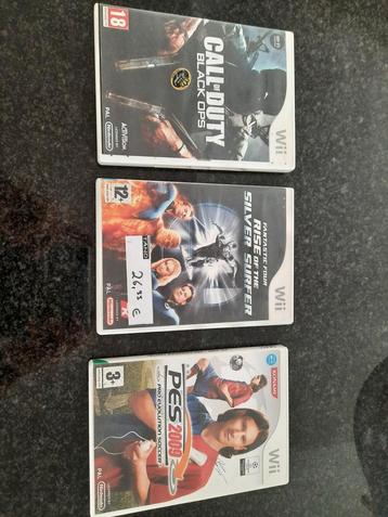 3 Wii games beschikbaar voor biedingen