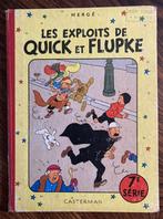 Quick en Flupke 7e serie - EO 1956, Gelezen, Ophalen of Verzenden, Eén stripboek, Hergé