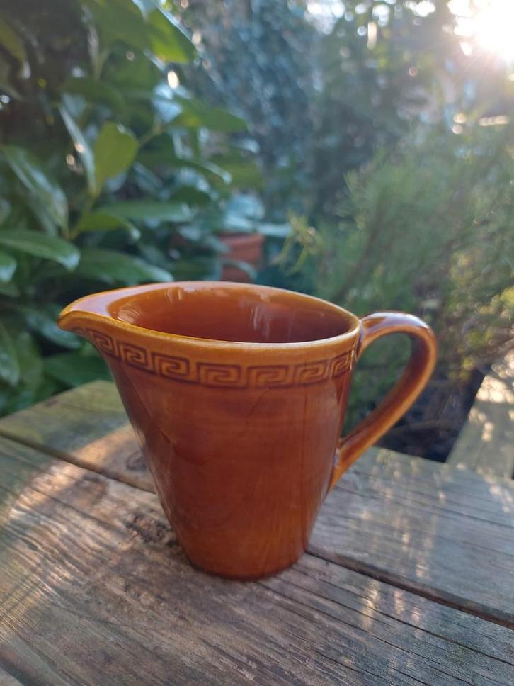Vintage melkkannetje – BOCH stijl, Antiek en Kunst, Antiek | Servies los, Ophalen of Verzenden