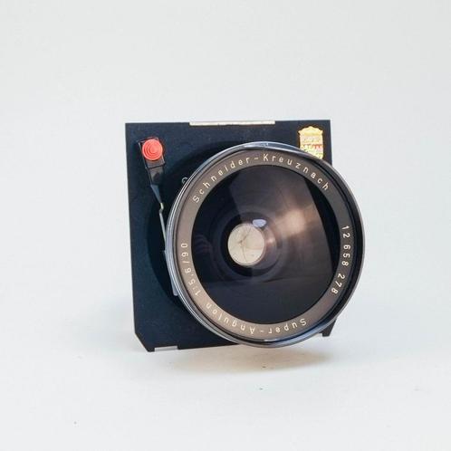 Schneider-Kreuznach Super-Angulon 90mm f5.6 for Linhof Techn, Audio, Tv en Foto, Fotocamera's Analoog, Niet werkend, Spiegelreflex