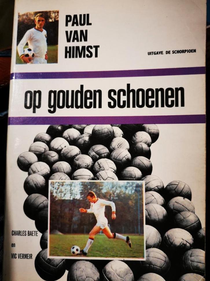 Paul Van Himst - op gouden schoenen gelimiteerd, gesigneerd, Boeken, Sportboeken, Zo goed als nieuw, Balsport, Ophalen of Verzenden