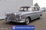 Mercedes-Benz 220 S | 1962 | Route 66 Auctions, Auto's, Oldtimers, Zwart, Mercedes-Benz, Bedrijf, Handgeschakeld