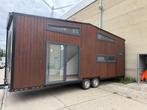 Nieuwgebouwde Tiny House te koop – Instapklaar, Caravans en Kamperen, Caravans, Standaardzit, Tot en met 2, 7 tot 8 meter, Particulier