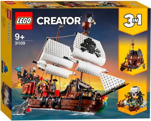 Lego Creator 31109 Bateau pirate 3 en 1, Enfants & Bébés, Jouets | Duplo & Lego, Utilisé, Lego, Ensemble complet, Envoi