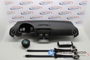 Volkswagen UP Airbagset Grijs Plastic Dashboard + Airbags beschikbaar voor biedingen