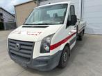 Volkswagen Crafter laadbak, Auto's, Bestelwagens en Lichte vracht, 4 cilinders, Volkswagen, Wit, Bedrijf