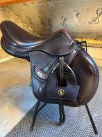 Springzadel Erreplus model JA CA 17 33 bruin, Dieren en Toebehoren, Paarden en Pony's | Zadels, Ophalen, Zo goed als nieuw, Springen