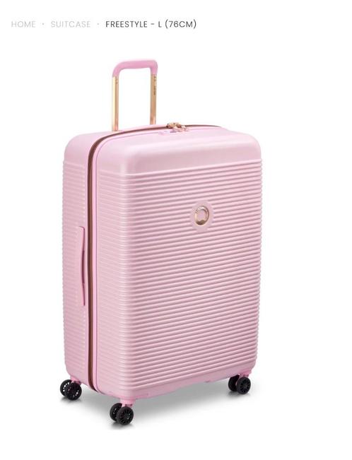 Valise DELSEY paris L Freestyle NEUVE, Handtassen en Accessoires, Koffers, Nieuw, Overige materialen, Slot, Uitschuifbare handgreep