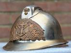 Casque de sapeurs-pompiers France casque pompier Marine, Collections, Enlèvement ou Envoi, Marine