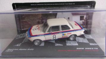 BMW 2002Tii .Alpine rally 73.IXO 1/43 NEW en VITRINE SCELLEE beschikbaar voor biedingen