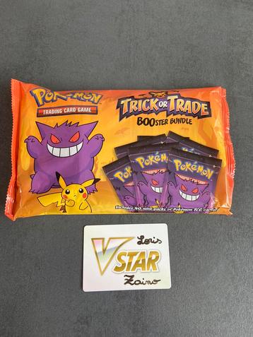 Pokémon Pack Trick or trade Halloween