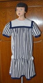 Matrozenkleedje maat 140, Ophalen of Verzenden, Zo goed als nieuw, Meisje, Jurk of Rok
