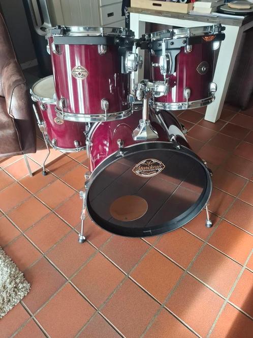 Tama starclassic performer shellset drumstel in zgst, Muziek en Instrumenten, Instrumenten | Toebehoren, Zo goed als nieuw, Ophalen