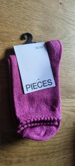 Roze glitter sokken 36-38 Pieces NIEUW, Ophalen of Verzenden, Sokken