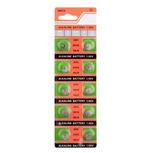 Piles bouton alcalines AG5 1,5 V LR48 - SR754 -SR754W, Enlèvement ou Envoi, Neuf, Rechargeable