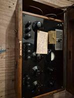 Vintage medisch toestel 1932 in houten kist, Antiek en Kunst, Ophalen of Verzenden