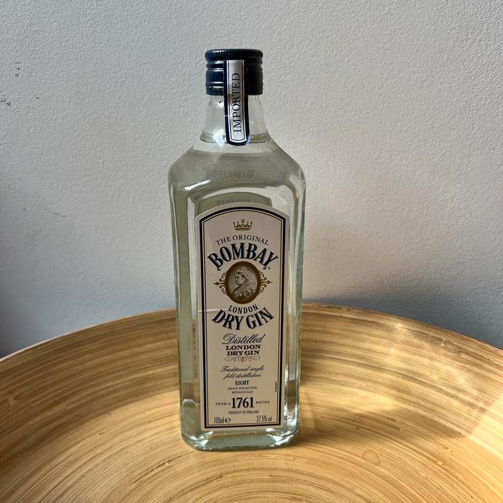 Bombay Original London Dry Gin 0.7L – de klassieker, Verzamelen, Wijnen, Nieuw, Ophalen