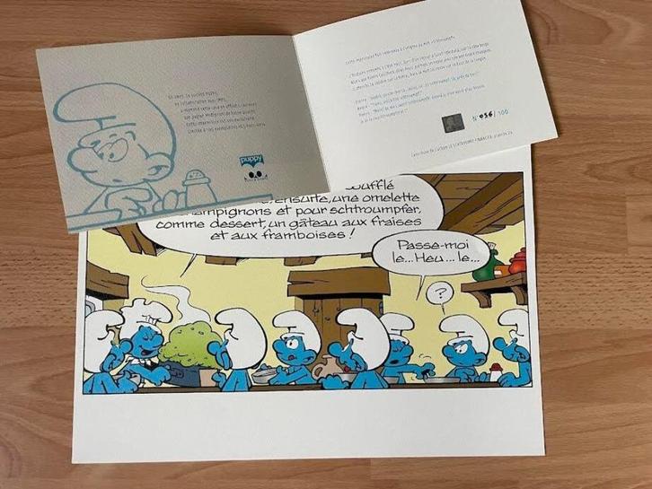 Les schtroumpfs, l'origine du nom, édition limitée, Boeken, Strips | Comics, Nieuw, Eén comic, Europa, Ophalen of Verzenden