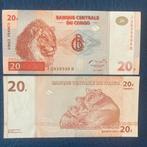 Congo - 20 Francs 1997 - Pick 88A - UNC, Los biljet, Ophalen of Verzenden, Overige landen