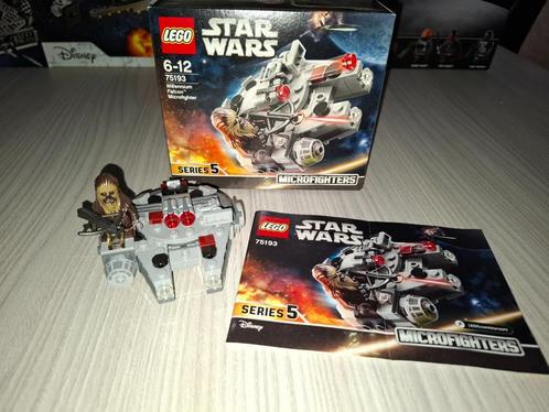 Lego Star Wars 75193 Millennium Falçon Microfighter, Enfants & Bébés, Jouets | Duplo & Lego, Comme neuf, Lego, Ensemble complet