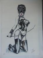 Lithographie de Nik Guerra, Antiquités & Art, Art | Lithographies & Sérigraphies, Enlèvement ou Envoi