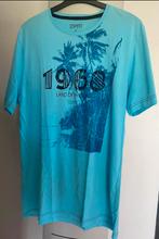 Palm Spirit T-shirt, Kleding | Heren, T-shirts, Maat 52/54 (L), Blauw, ESPRIT, Ophalen of Verzenden