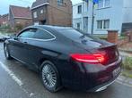 MERCEDES COUPE C220CDİ 2017MODEL EURO6b MOTEUR CASSE, Auto's, 4 zetels, USB, Zwart, 120 kW