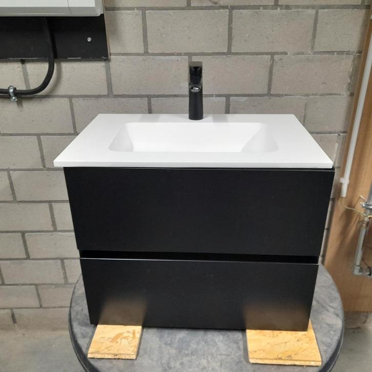 Wastafel zwart, Maison & Meubles, Salle de bain | Meubles de Salle de bain, Neuf, Enlèvement