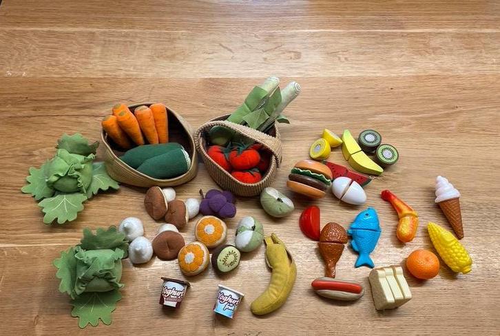 Speelgoed eten voor keukentje, Kinderen en Baby's, Speelgoed | Speelkeukens, Zo goed als nieuw, Speelkeuken-accessoire, Ophalen
