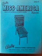 BINGO BALLY MISS-AMERICA SUPREME MANUEL, Collections, Enlèvement ou Envoi, Comme neuf
