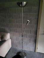 Vloerlamp met leeslamp, Ophalen, Gebruikt, Metaal, 150 tot 200 cm