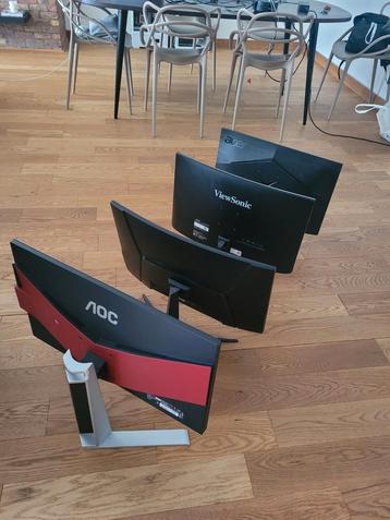 Moniteurs de jeu QHD/FHD 100 Hz à 165 Hz, Enlèvement ou Envoi, Utilisé, Gaming