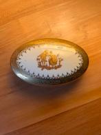 Vide, poche en porcelaine de Limoges doré, Ophalen of Verzenden