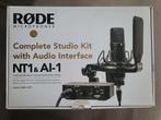 RØDE NT1 + AI 1 Studio Kit, Muziek en Instrumenten, Microfoons, Ophalen, Zo goed als nieuw, Studiomicrofoon