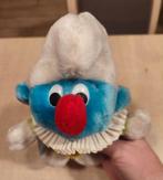 Vintage verzamelaar Smurf Clown knuffel uit 1983, Ophalen, Gebruikt