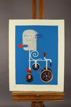 Lithografie van Christian Silvain, Antiek en Kunst, Kunst | Litho's en Zeefdrukken, Ophalen of Verzenden