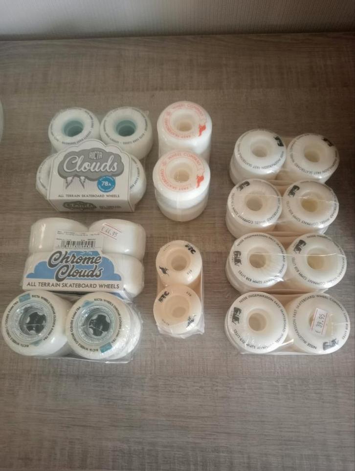 Onderdelen Skateboard ((wieltjes) 9sets), Sport en Fitness, Skateboarden, Nieuw, Skateboard, Ophalen of Verzenden