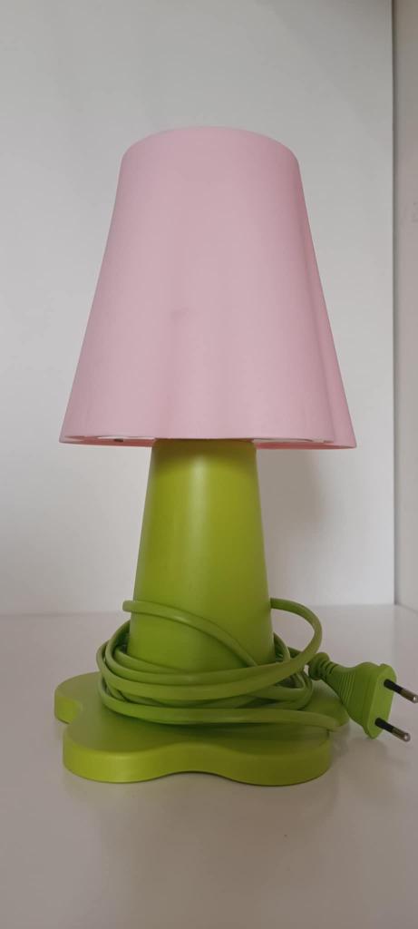 Vintage IKEA Mammut roze bloemlamp — Design Morten Kjel, Huis en Inrichting, Lampen | Wandlampen, Gebruikt, Kunststof, Ophalen