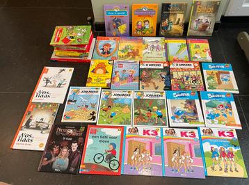 Boeken beginnende lezertjes K3, smurfen,s&w, kampioenen ea beschikbaar voor biedingen